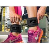 Çakabey Ankle Straps Fitness Ayak Bileği Ağırlık Çalışma Kemeri Cable Kickback Bilek Aparatı Sağ/sol Takım - Fuşya