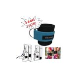 ÇAKABEY Ankle Straps Fitness Ayak Bileği Ağırlık Çalışma Kemeri Cable Kickback Bilek Aparatı Sağ/sol Takım Mavi Renk
