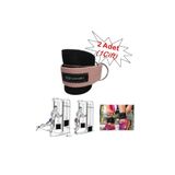ÇAKABEY Ankle Straps Fitness Ayak Bileği Ağırlık Çalışma Kemeri Cable Kickback Bilek Aparatı Sağ/sol Takım Pembe Renk