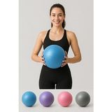 Çakabey Pilates Topu Egzersiz Topu 25 cm Küçük Boy Pilates Denge Topu Antrasit renk