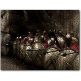 Cakapuzzle 300 Spartalı Mızrak ve Kalkanlı Askerler Puzzle