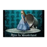 Cakapuzzle Alice Harikalar Diyarında Fincan ve Tabak 120 Parça Ahşap Puzzle