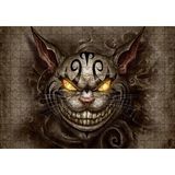 Cakapuzzle Amerikan Mcgee Cheshire Kedisi Görseli 120 Parça Ahşap Puzzle