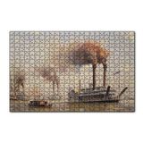 Cakapuzzle Antika Buharlı Vapurlar 120 Parça Ahşap Puzzle