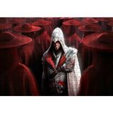 Cakapuzzle Assassins Creed Suikastçi ve Kırmızı Kıyafetliler 120 Parça Ahşap Puzzle