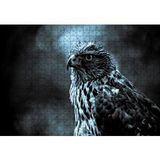 Cakapuzzle Atmaca Yakın Çekim 120 Parça Ahşap Puzzle