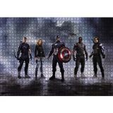 Cakapuzzle Avengers Civil War Kahramanlar 120 Parça Ahşap Puzzle