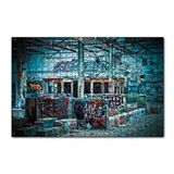Cakapuzzle Banliyö İzbelerinde Graffiti 120 Parça Ahşap Puzzle