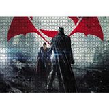 Cakapuzzle Batman Superman Son Dövüş 120 Parça Ahşap Puzzle