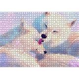 Cakapuzzle Birbirini Temizleyen Beyaz Kurtlar Çizim 120 Parça Ahşap Puzzle