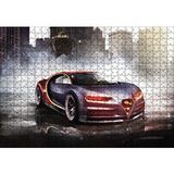 Cakapuzzle Bugatti Chiron Otomobil 120 Parça Ahşap Puzzle