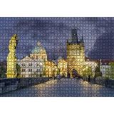 Cakapuzzle Çekya Prag Karl Köprüsü 120 Parça Ahşap Puzzle