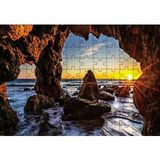 Cakapuzzle Deniz Güneş Mağara 120 Parça Ahşap Puzzle