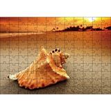 Cakapuzzle Deniz Kabuğu 120 Parça Ahşap Puzzle