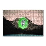 Cakapuzzle Doğa Geometrik Kurt Başı 120 Parça Ahşap Puzzle