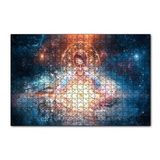 Cakapuzzle Evren Enerjisi Meditasyon Uzay Yıldızlar Görseli 120 Parça Ahşap Puzzle