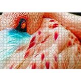 Cakapuzzle Flamingo Yakın Çekim 120 Parça Ahşap Puzzle