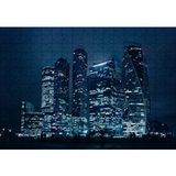 Cakapuzzle Gece ve Gökdelenler 120 Parça Ahşap Puzzle