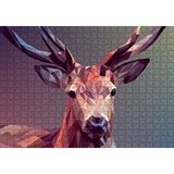Cakapuzzle Geyik Dijital Mozaik 120 Parça Ahşap Puzzle