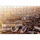 Cakapuzzle İskoçya Edinburg Yüksekten Şehir Manzarası 120 Parça Ahşap Puzzle