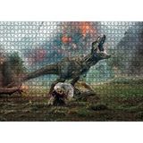 Cakapuzzle Jurassic World Kayıp Krallık T Rex ve Yanardağ 120 Parça Ahşap Puzzle