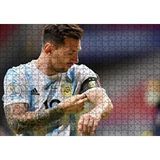 Cakapuzzle Kaptan Messi Arjantin Milli Şampiyonu 120 Parça Ahşap Puzzle