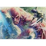 Cakapuzzle Kılıçlı Anime Titan Saldırısı İllüstrasyon 120 Parça Ahşap Puzzle