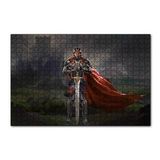 Cakapuzzle Kral Arthur Sanat Eseri Görseli 120 Parça Ahşap Puzzle