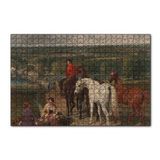 Cakapuzzle Kraliyet At Eğitmeni Yağlıboya 255 Parça Puzzle