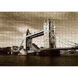 Cakapuzzle Londra Köprüsü Sepya 120 Parça Ahşap Puzzle