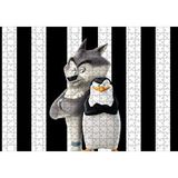 Cakapuzzle Madagaskar Penguenleri Kaptan Görseli 120 Parça Ahşap Puzzle