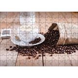 Cakapuzzle Masada Kahve Çekirdekleri ve Latte 120 Parça Ahşap Puzzle