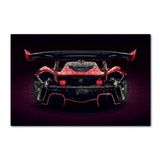 Cakapuzzle McLaren P1 GTR Arka Görünüş 120 Parça Ahşap Puzzle