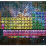 Cakapuzzle Periyodik Cetvel Galaksiler Arkaplan Mdf 500 Parça Puzzle