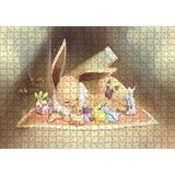 Cakapuzzle Pokemon Ailesi Rockruff Görseli 120 Parça Ahşap Puzzle