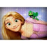 Cakapuzzle Rapunzel Ve Yeşil Bukaleman 120 Parça Ahşap Puzzle
