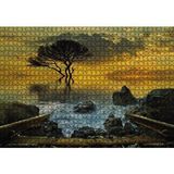 Cakapuzzle Rüya Gün Batımı Su 120 Parça Ahşap Puzzle