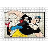 Cakapuzzle Safinaz Ve Temel Reis İle Kabasakal Yumruk 120 Parça Ahşap Puzzle