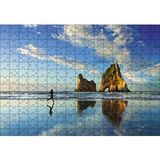 Cakapuzzle Sahilde Koşma Zamanı 120 Parça Ahşap Puzzle