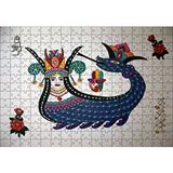 Cakapuzzle Şahmeran Çizimi 120 Parça Ahşap Puzzle