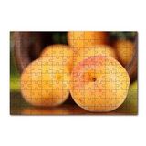 Cakapuzzle Sepetten Dökülen Taze Kayısılar Yakın Çekim 120 Parça Ahşap Puzzle