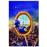 Cakapuzzle Sonic The Hedgehog Eyfel Kulesi 120 Parça Ahşap Puzzle