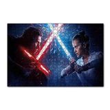 Cakapuzzle Starwars Rey Vs Kylo Ren 120 Parça Ahşap Puzzle