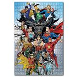 Cakapuzzle Süper Kahramanlar Bir Arada Ahşap 500 Parça Puzzle