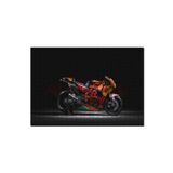 Cakapuzzle Suzuki Redbull Siyah Kırmızı Motorsiklet Karanlık 1000 Parça Puzzle
