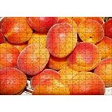 Cakapuzzle Tabakta Taze Şeftali ve Kayısılar 120 Parça Ahşap Puzzle