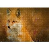 Cakapuzzle Tilki Artwork 120 Parça Puzzle