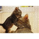 Cakapuzzle Yavru Kedi Anne Sevgisi 120 Parça Ahşap Puzzle
