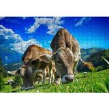 Cakapuzzle Yayladaki İnekler 120 Parça Ahşap Puzzle
