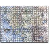 Cakapuzzle Yüzüklerin Efendisi Ortadünya Haritası 255 Parça Puzzle